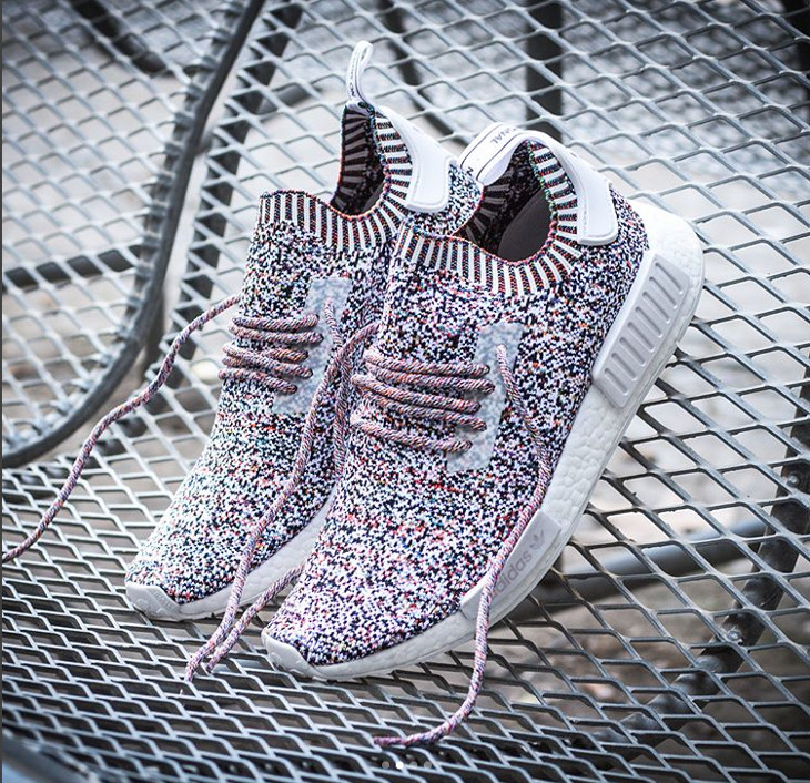 Leger verklaren Vervolgen Adidas NMD R1 PK Primeknit 'Color Static No Signal'