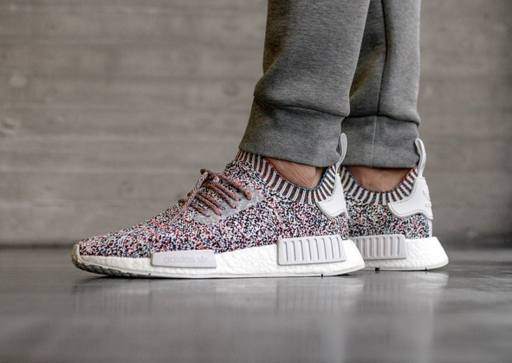 Leger verklaren Vervolgen Adidas NMD R1 PK Primeknit 'Color Static No Signal'