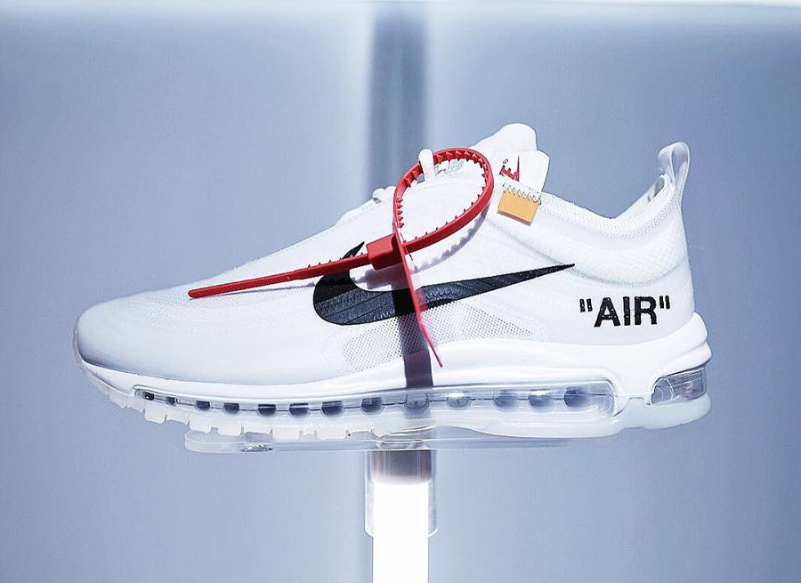 Air max 97 deals off white blanche