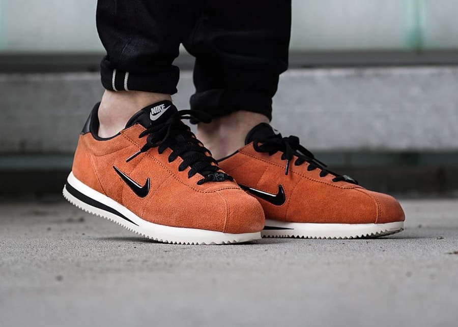 nike cortez dusty peach