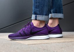 nike free 5.0 flyknit femme violet