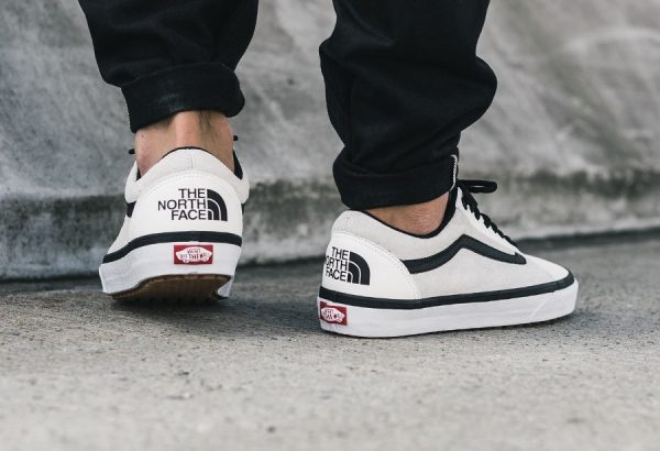 chaussures vans x the north face old skool mte