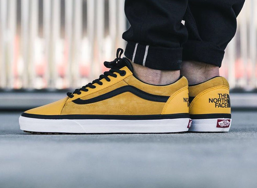 chaussures vans x the north face mte old skool
