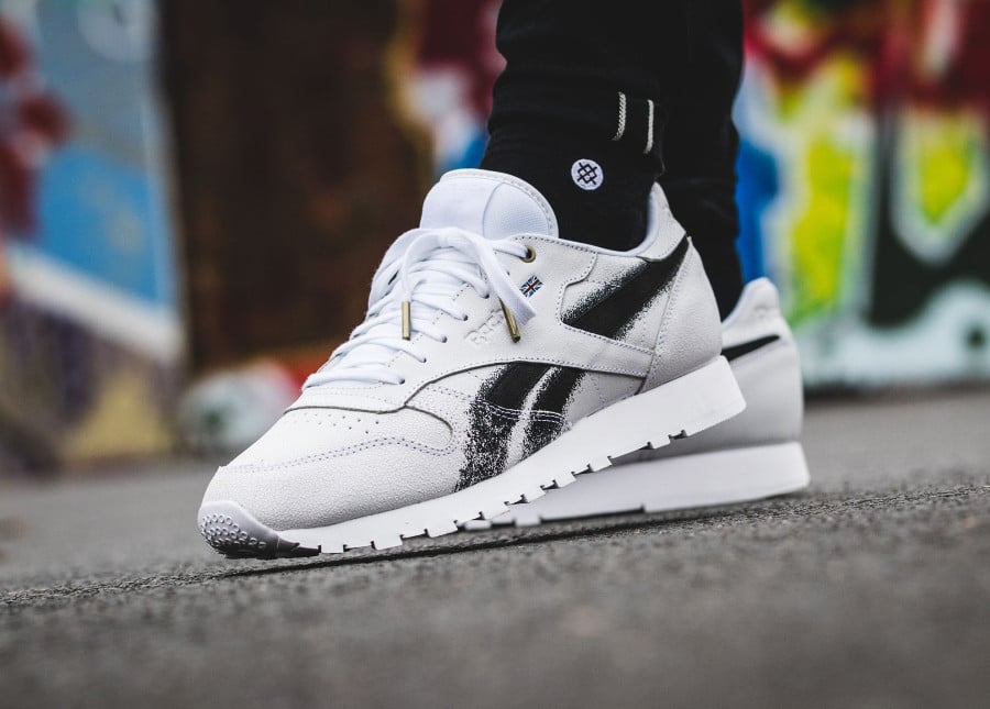 Montana Cans x Reebok Classic Leather 'Whiteout'