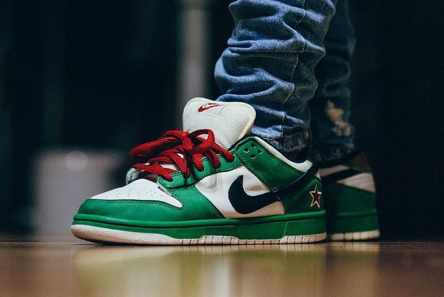 nike dunk low sb heineken