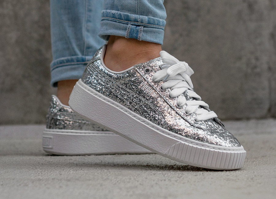 puma suede paillette