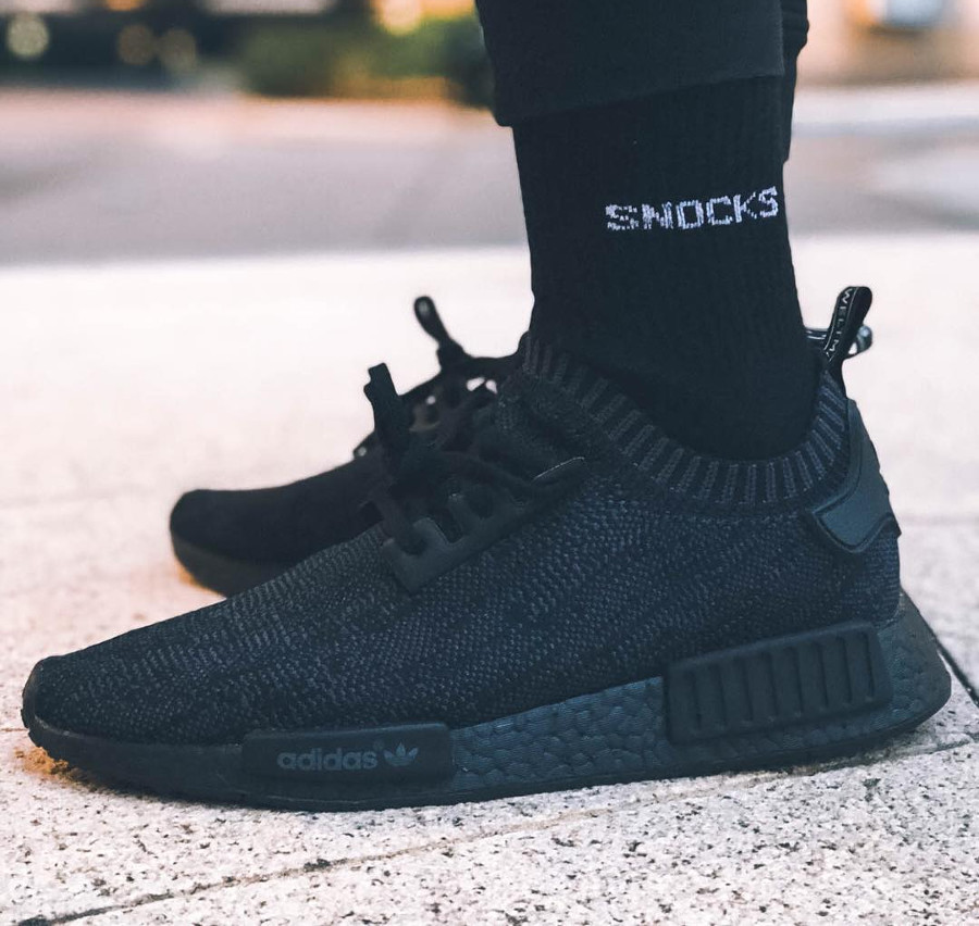 nmd black pitch