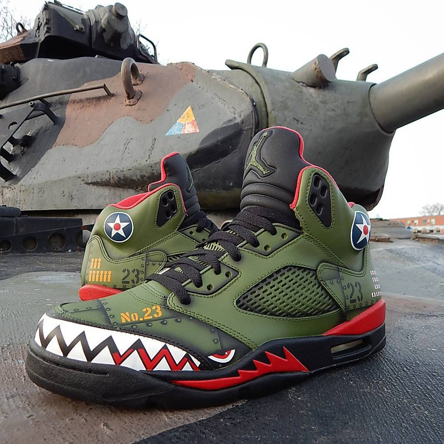 jordan 5 warhawk