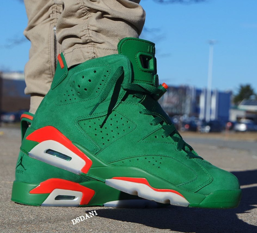 jordan retro 6 vert