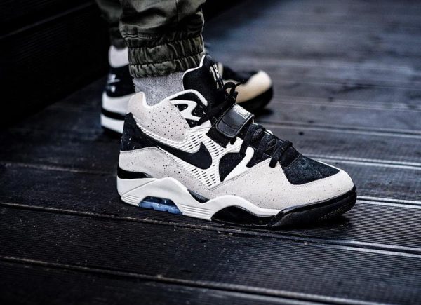 nike air force 180 sail black