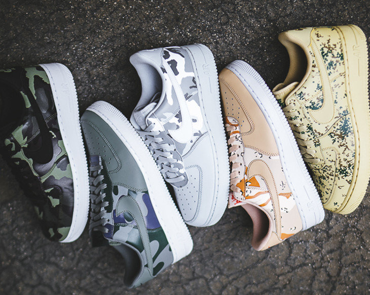 nike air force 1 07 lv8 country camo pack white