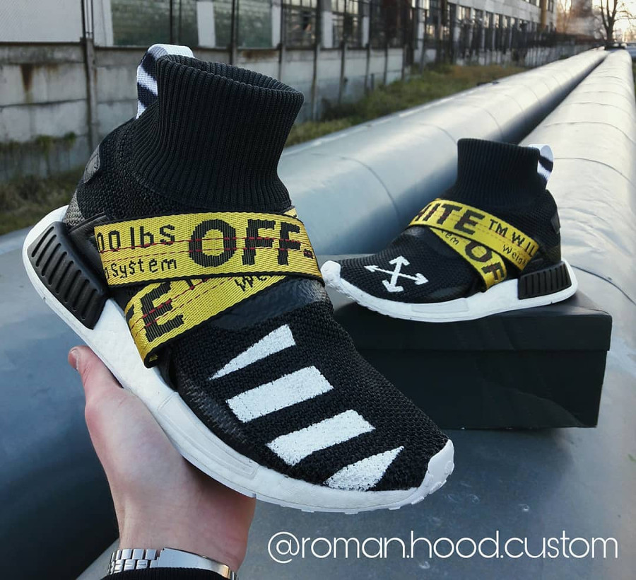 yeezy off white preto