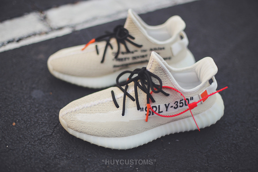 La Off White x Adidas Yeezy 350 Boost V2 Beige : à quoi ressemble t-elle ?