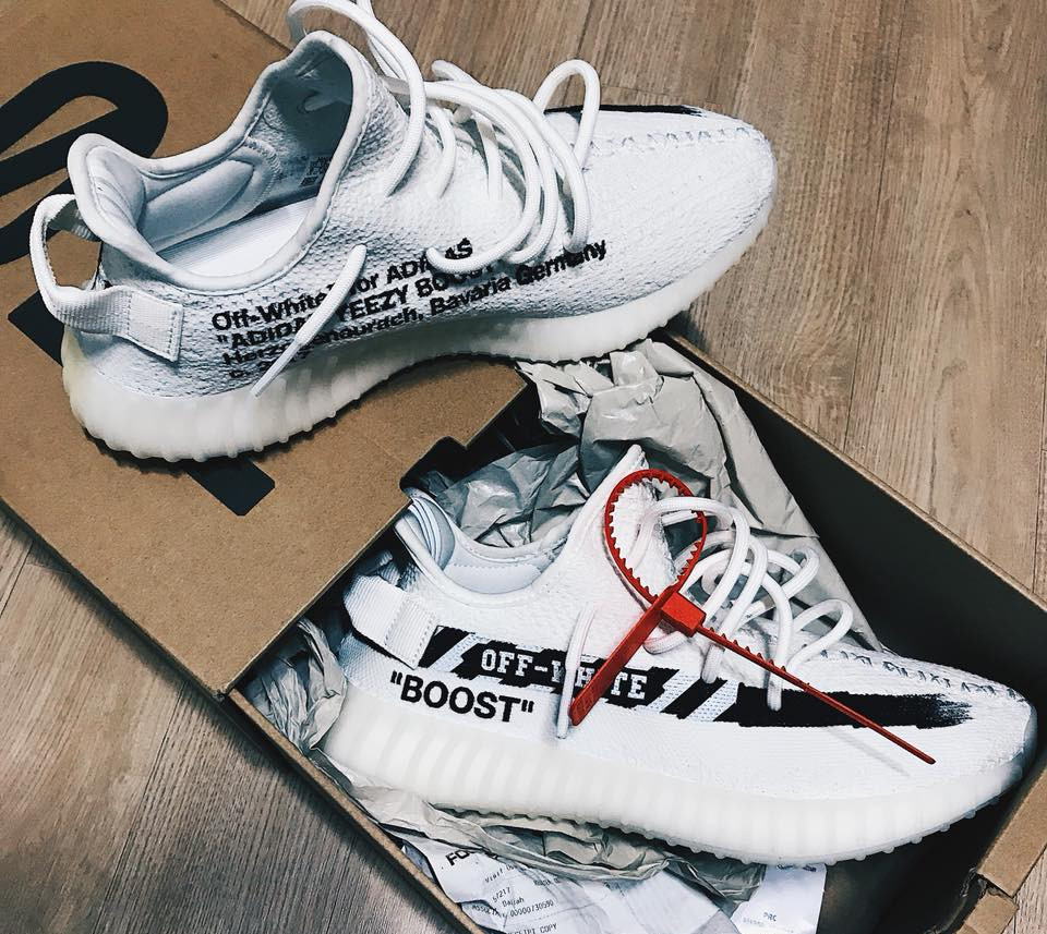 off white yeezy custom