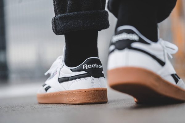 reebok revenge plus gum white