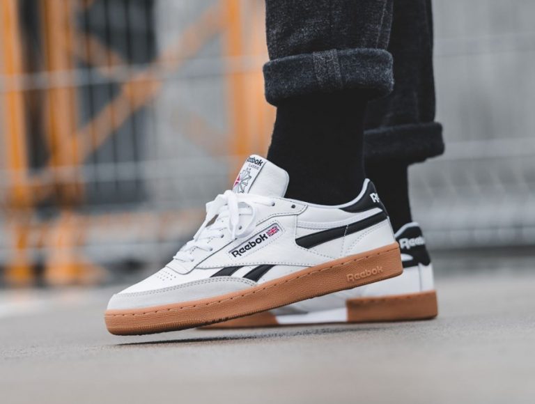 reebok revenge plus gum white