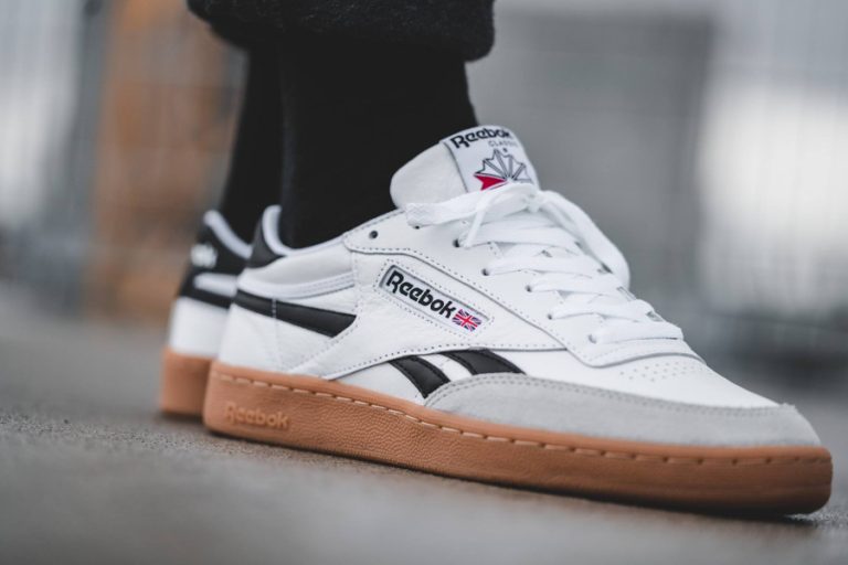 reebok revenge plus gum white