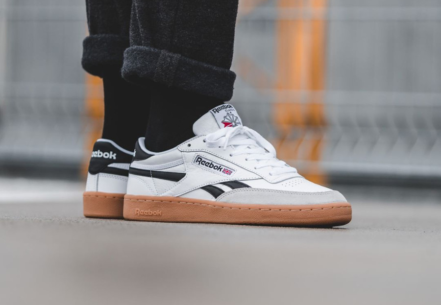 reebok revenge plus gum on feet