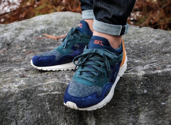 asics gel lyte 5 homme bleu