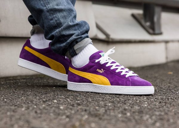 puma suede violette