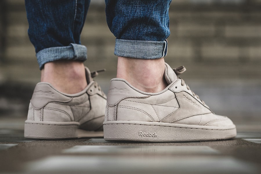 reebok club c 85 rs beach stone