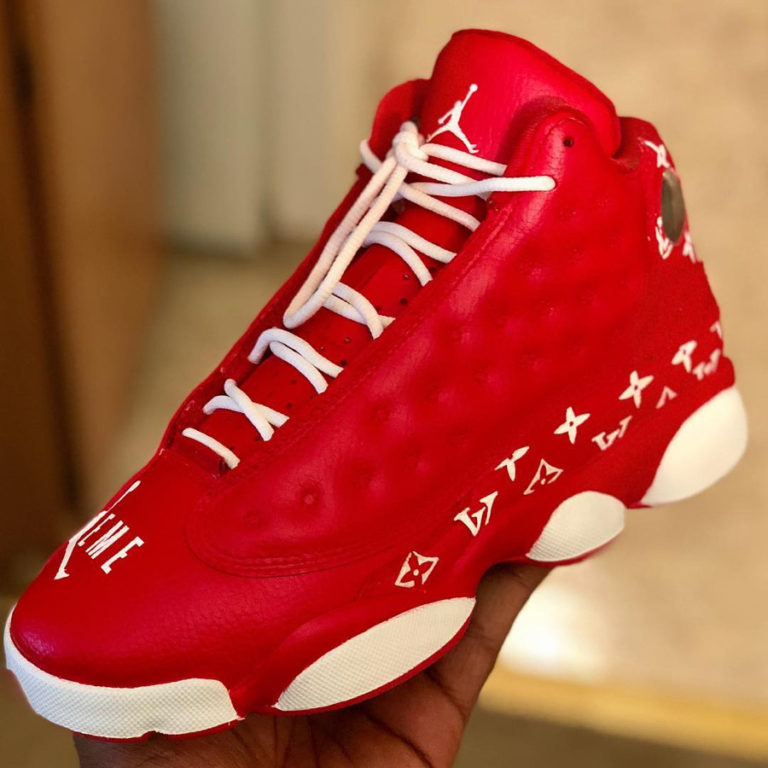 supreme louis vuitton jordan 4