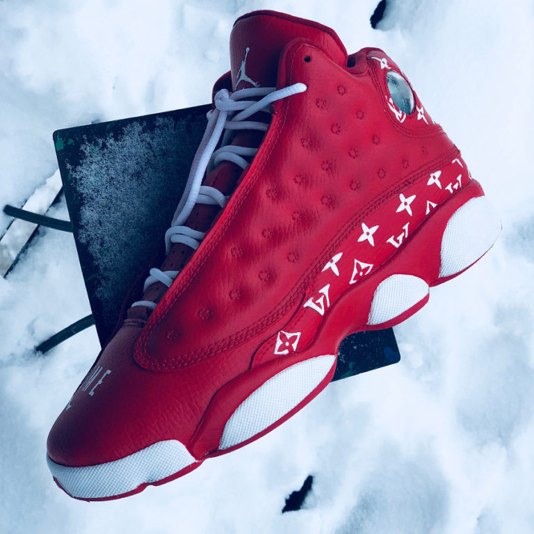 supreme louis vuitton jordan 4