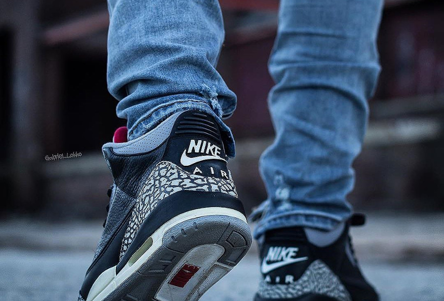Air Jordan 3 Retro Black Cement 'Nike Air' - @gabriel_lokko (2)