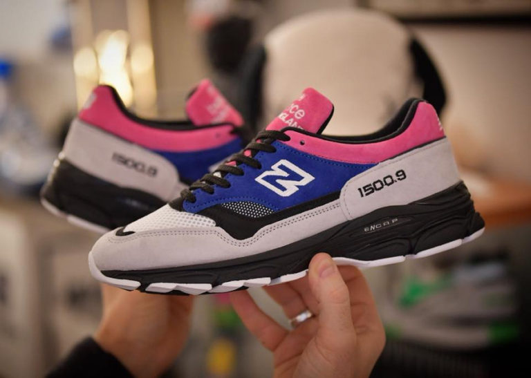 New Balance 1500.9 SC Pink Blue Black made in England