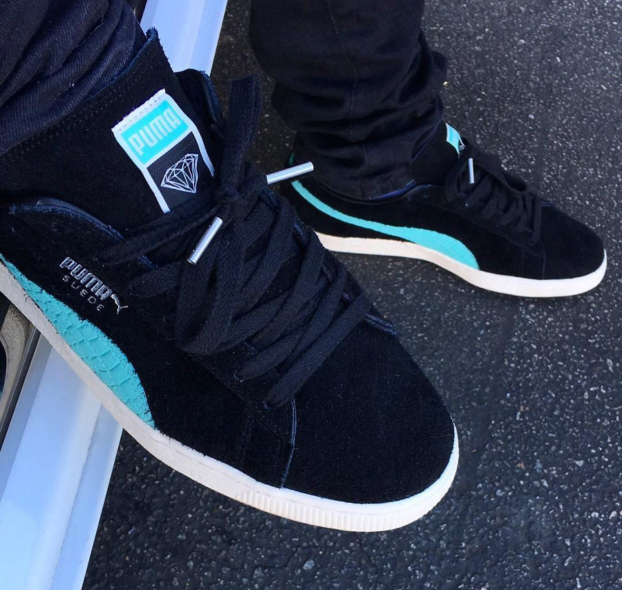 puma suede tiffany blue