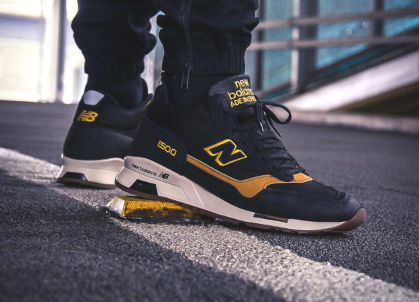 new balance 1500 black and yellow