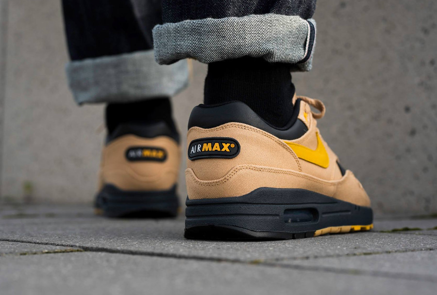Nike air max shop 1 homme jaune