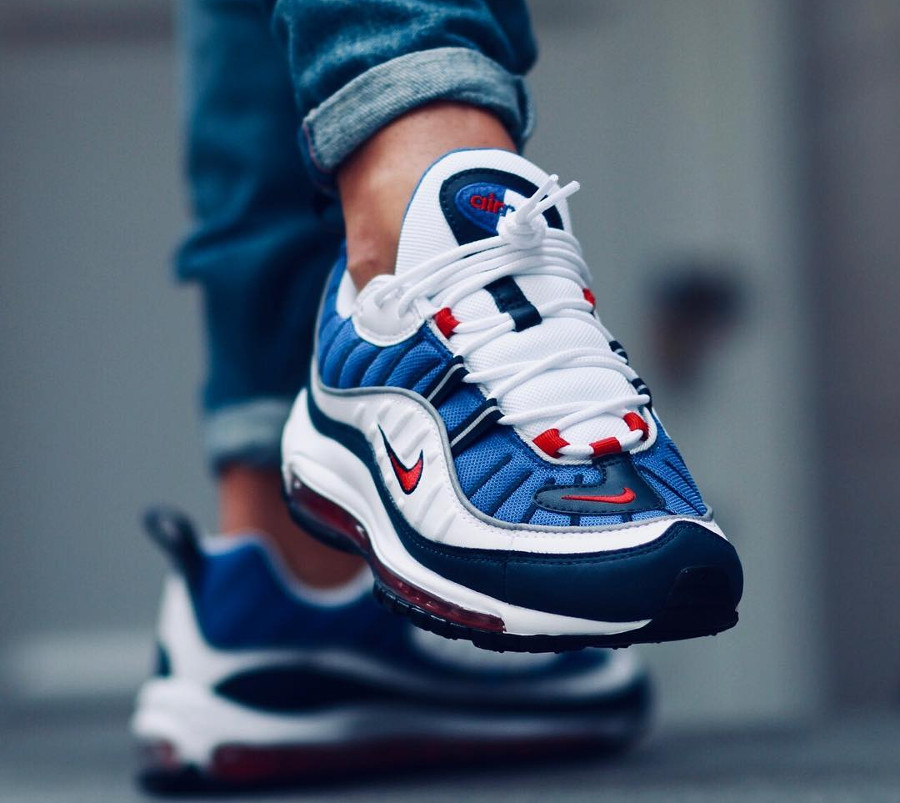 air max 98 gundam on feet