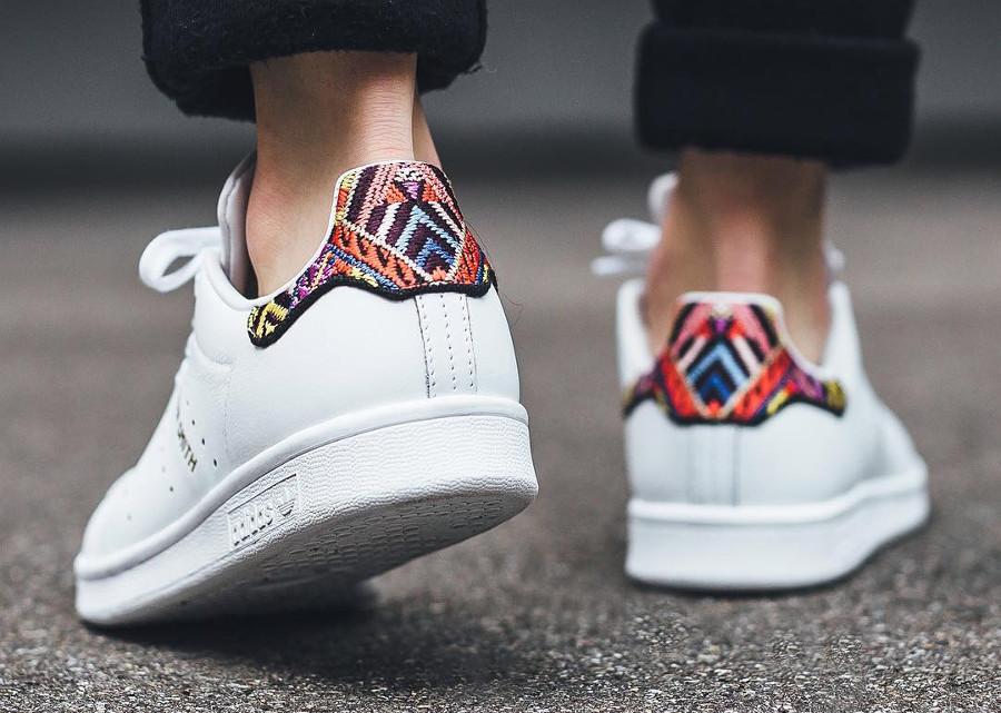 stan smith avec motif