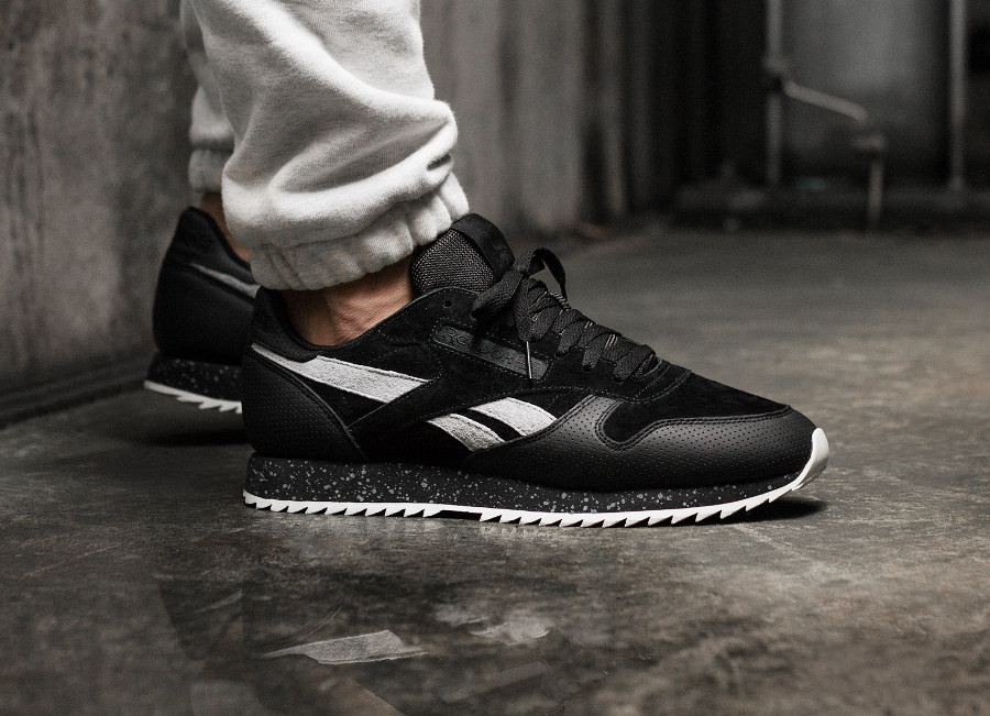 reebok classic cl leather ripple wp