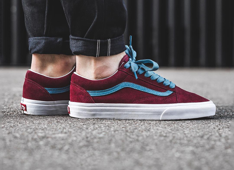 vans old skool homme bordeaux