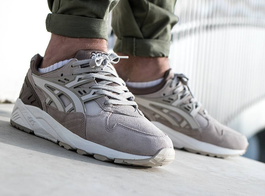 asics kayano trainer feather grey