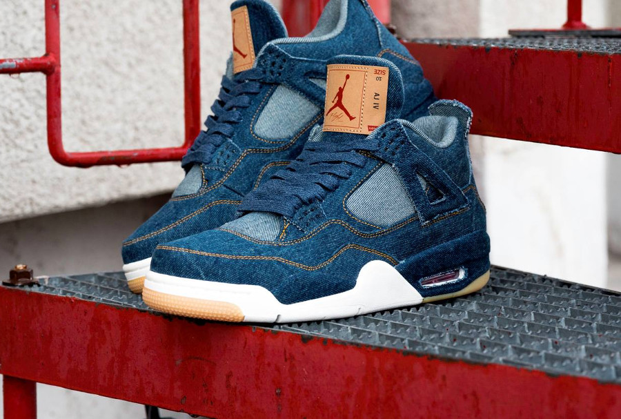 Air Jordan 4 Retro Levis Indigo Blue Denim : comment l'acheter ?