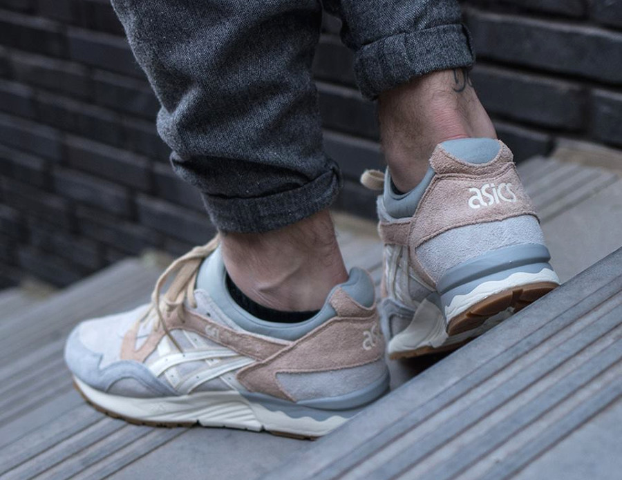 asics gel lyte glacier grey cream