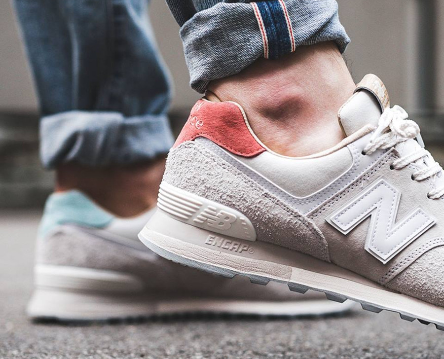 New Balance ML574OR Sea Salt Peaks to Streets comment l acheter