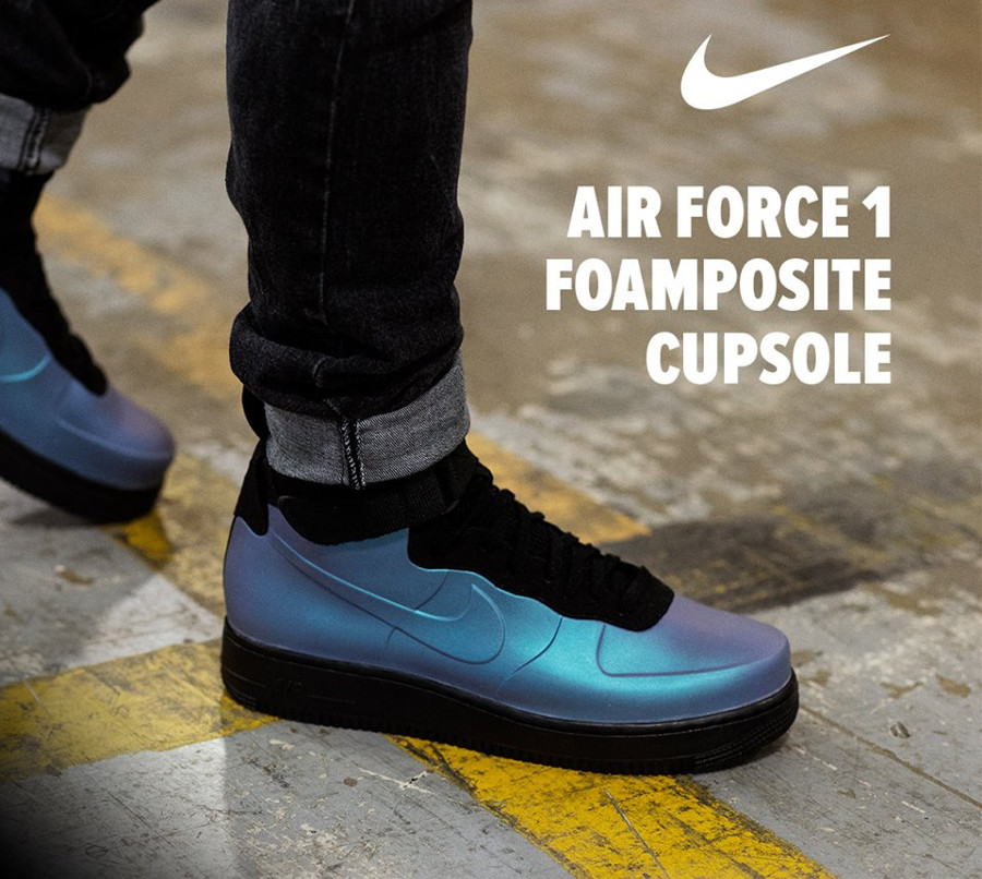 air force 1 foamposite release date
