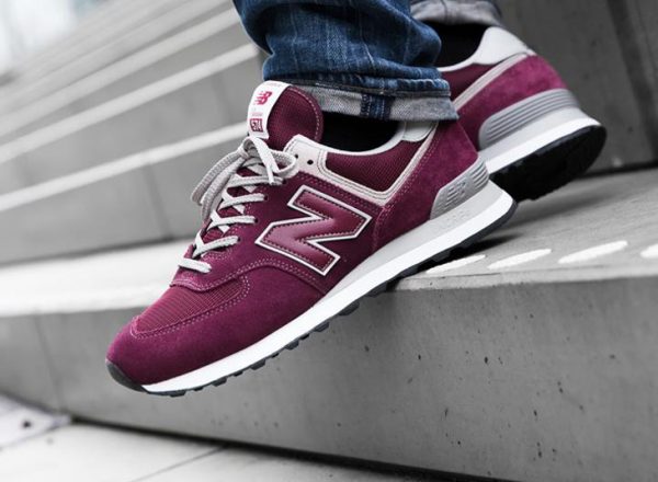 new balance bordeaux et noir