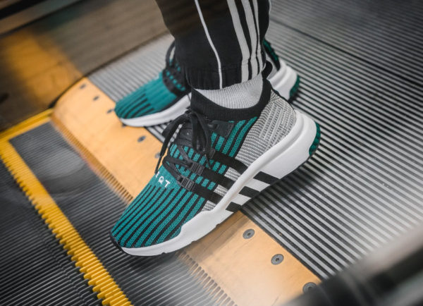 adidas eqt support adv femme verte