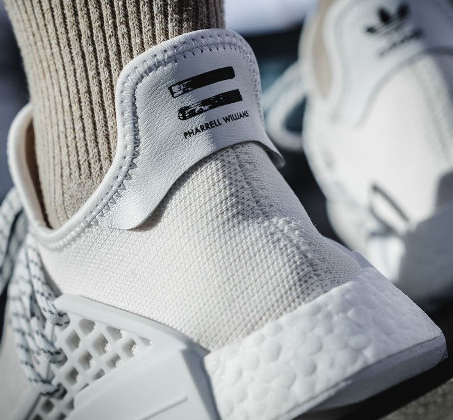 Pharrell Williams x Adidas HU Holi PW Blank Canvas 3 paires