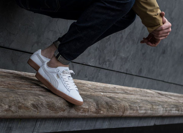 puma basket homme blanche