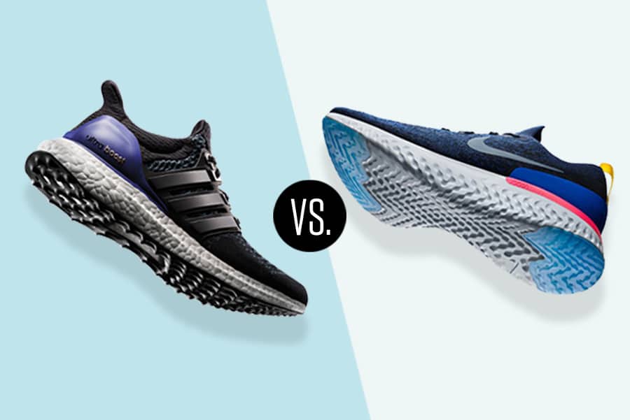 adidas ultra boost vs nike react