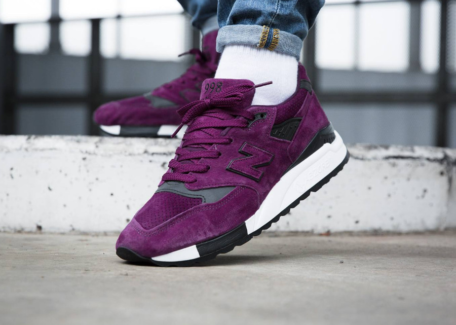 new balance 998 purple