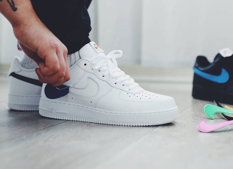 nike air force 1 velcro swoosh