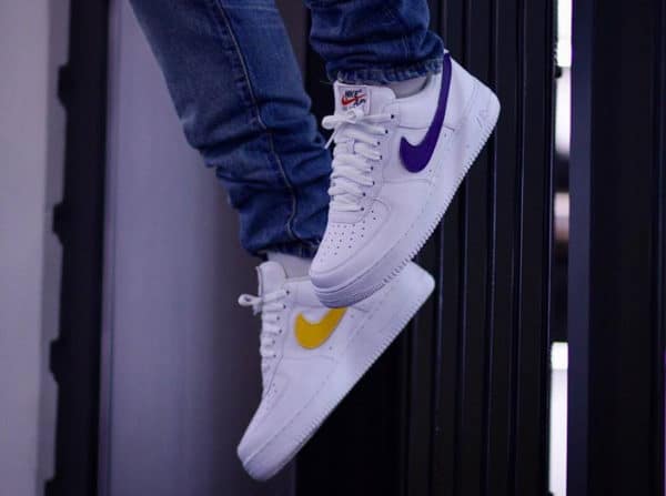 nike air force 1 with changeable velcro swooshes
