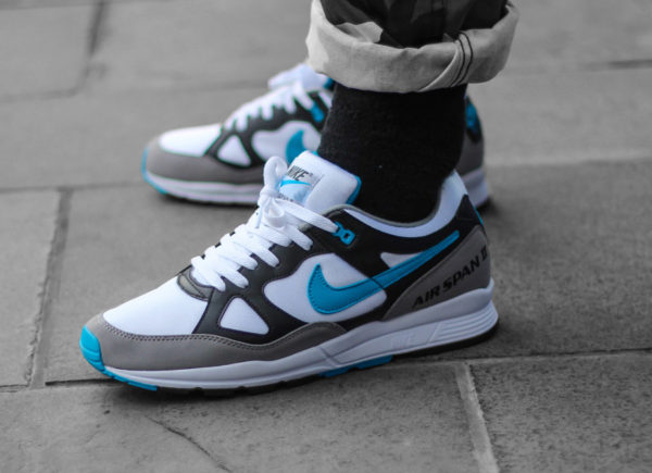 Nike Air Span II 2 OG Laser Blue Retro 2018 - chaussure homme